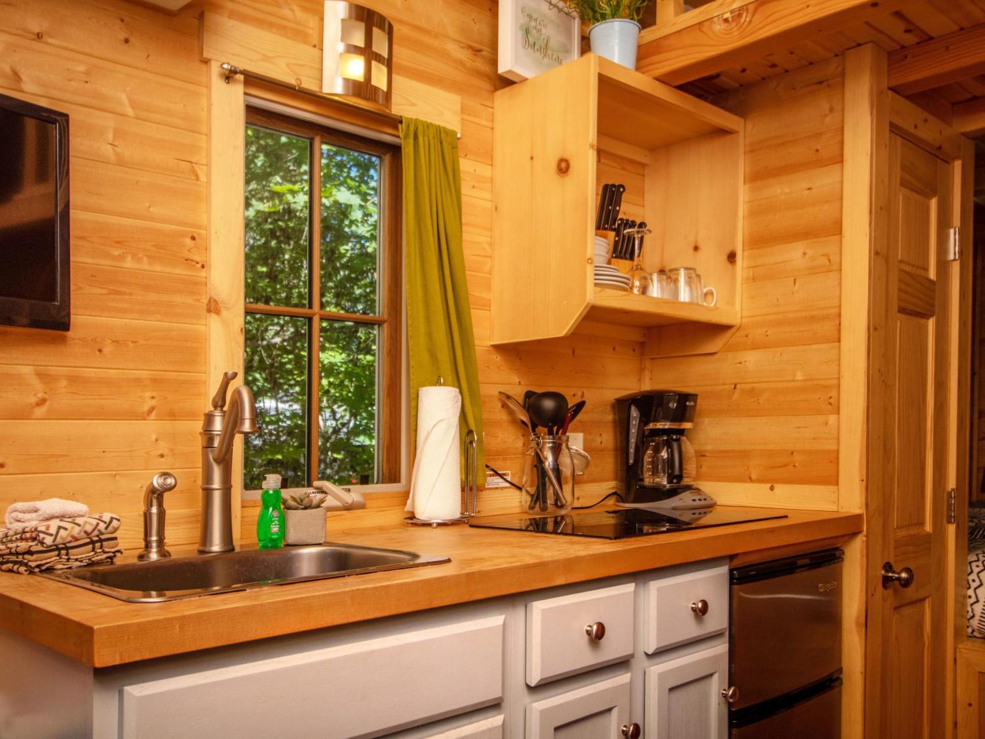 Mount Hood Village Atticus Tiny House 8 Welches Exteriör bild