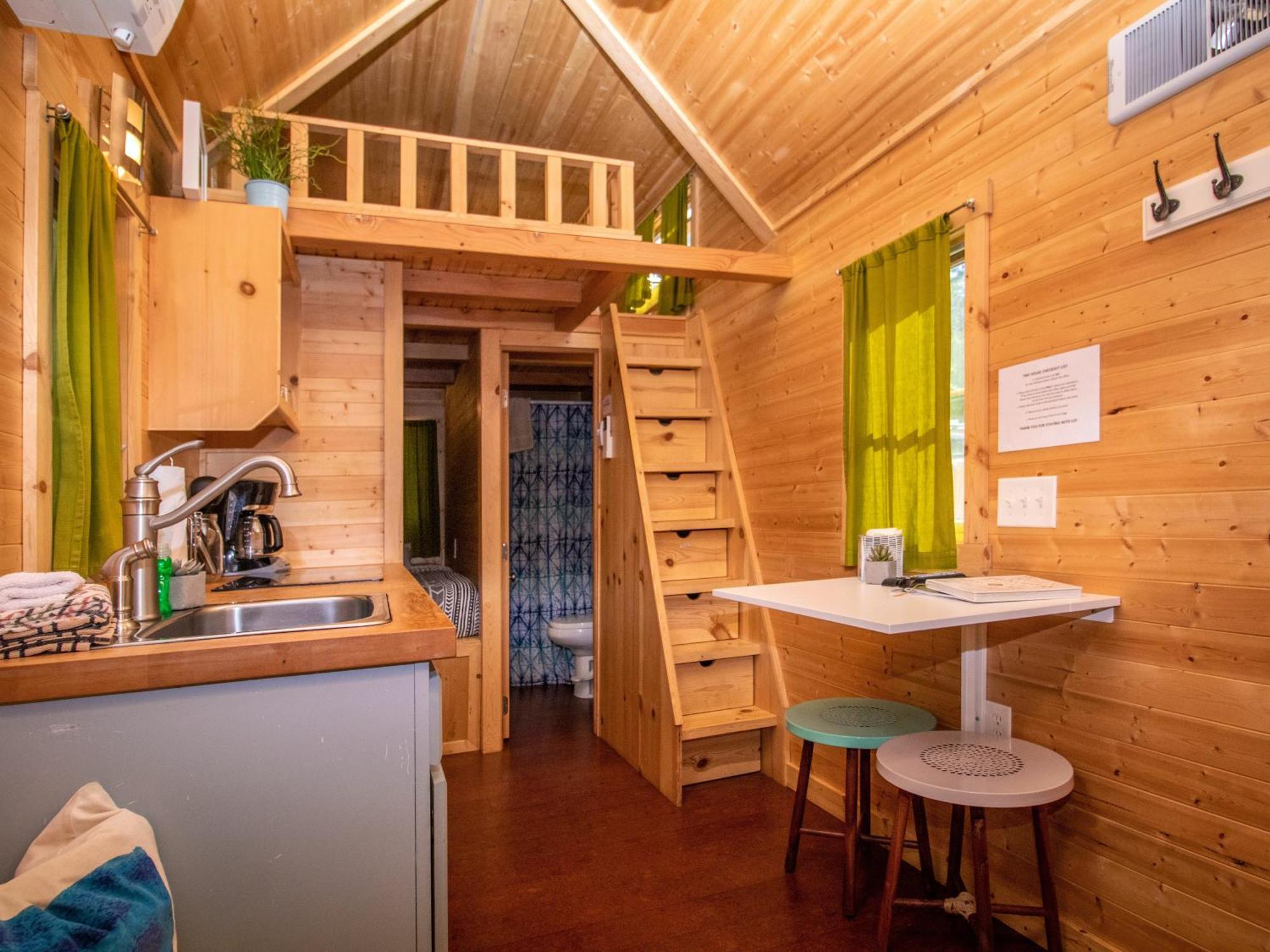 Mount Hood Village Atticus Tiny House 8 Welches Exteriör bild