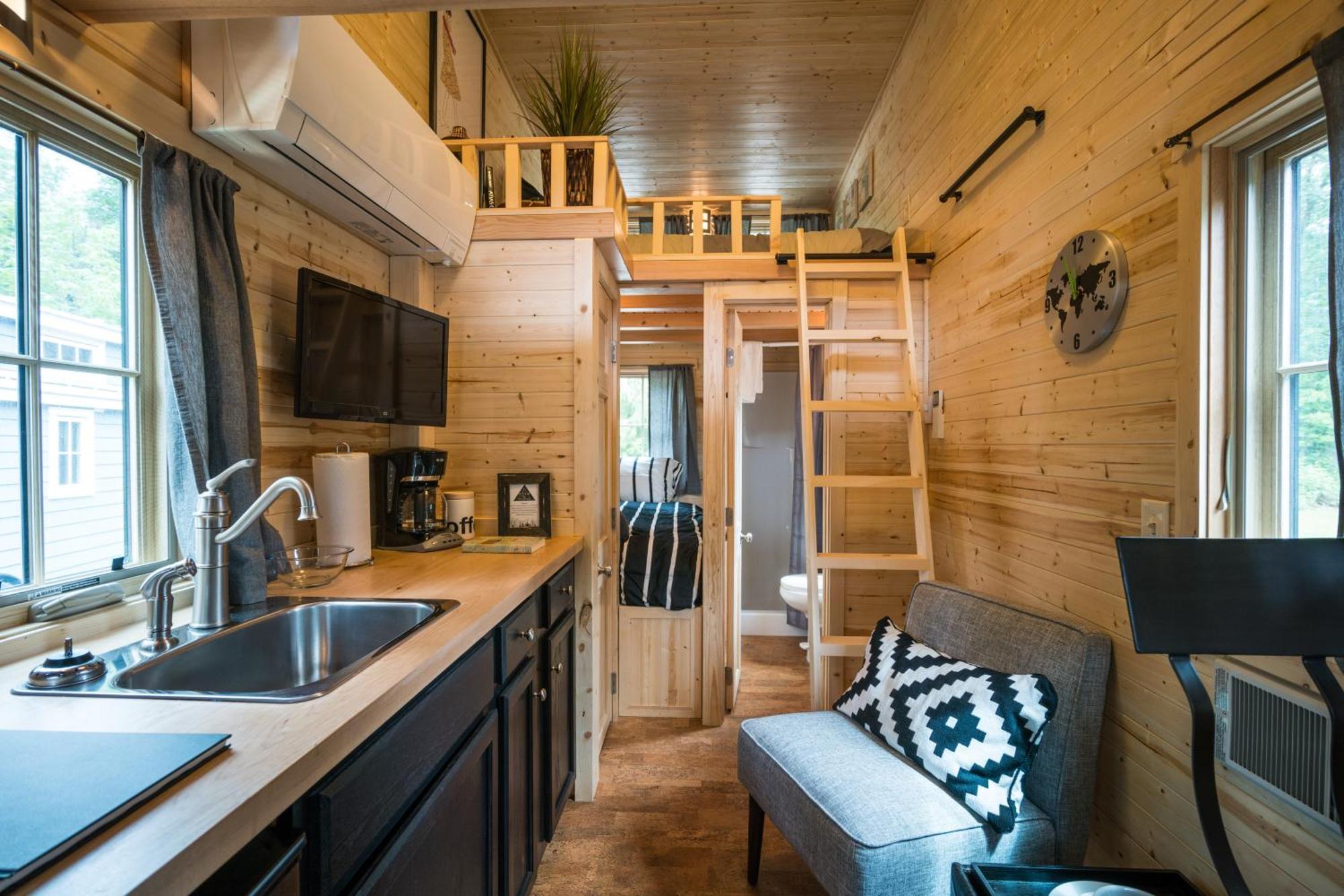 Mount Hood Village Atticus Tiny House 8 Welches Exteriör bild