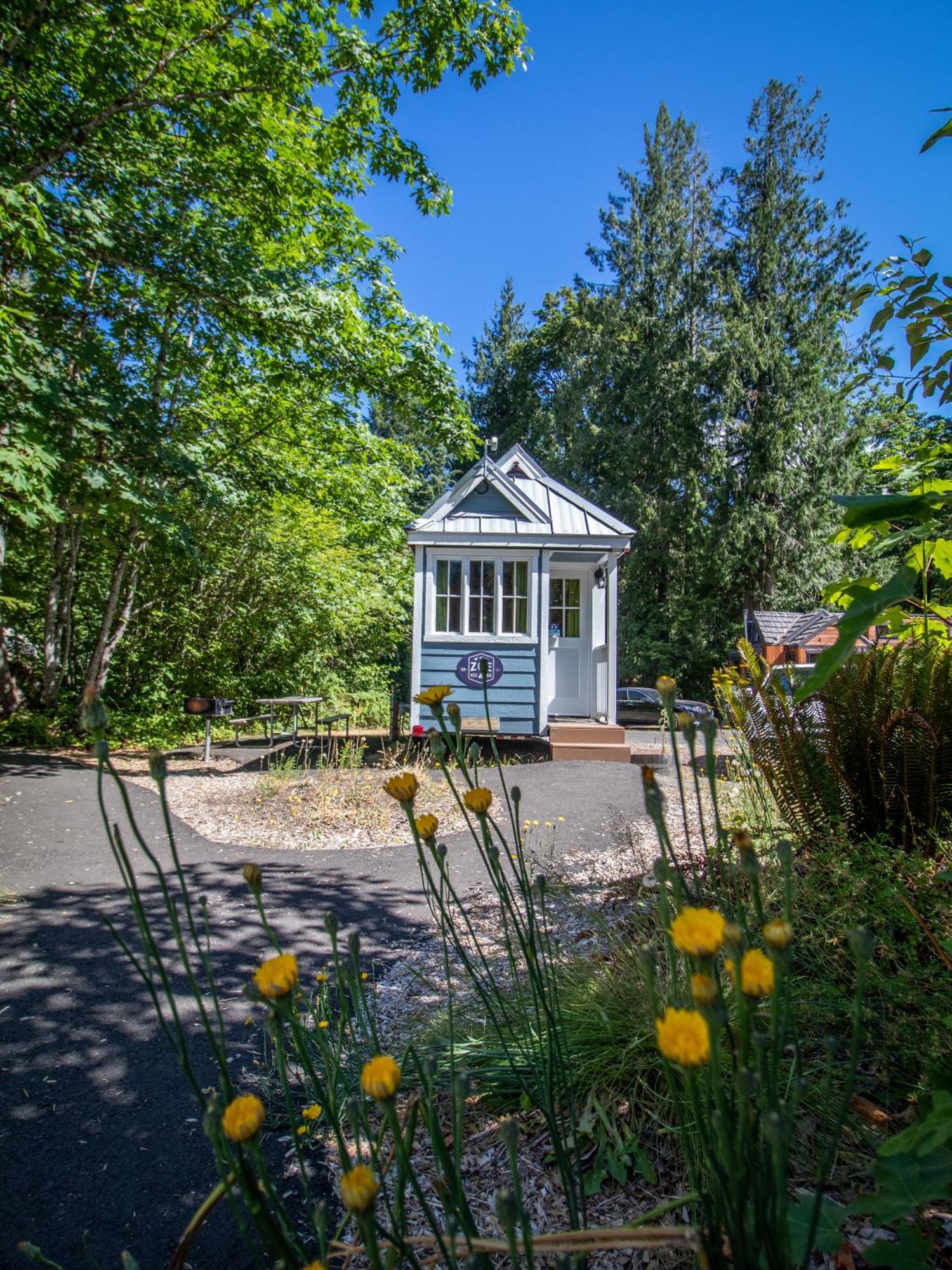 Mount Hood Village Atticus Tiny House 8 Welches Exteriör bild